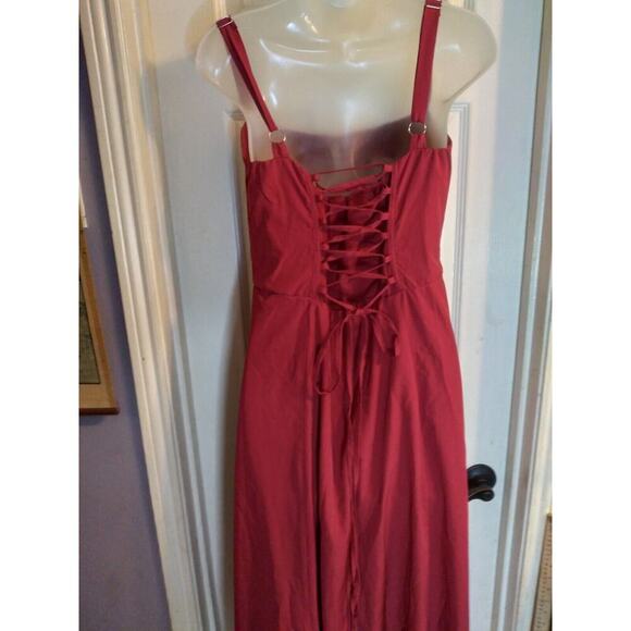 Marthea Dress Red Corset Back Sz XL Halloween Sexy Devil Witch Vampire - Picture 5 of 11